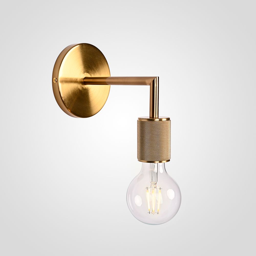 Бра Rh Utilitaire Single Sconce Brass By Imperiumloft