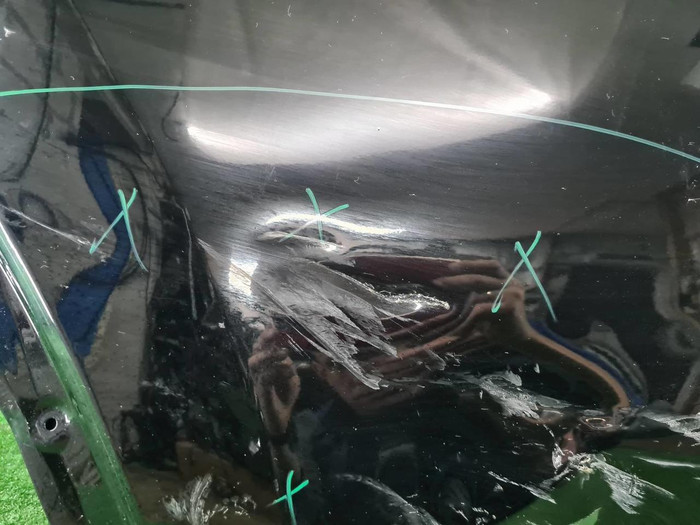 Дверь задняя правая Toyota Land Cruiser 300 (2021-н.в.) (В пленке)