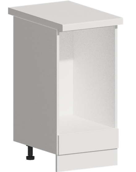 Кухня Модуль ШНД 450 Графит / Белый Софт