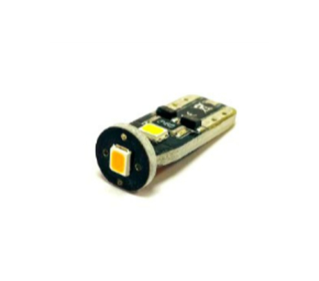 Светодиодная лампа W5W T10-3W-PY-8G (белый), 1шт