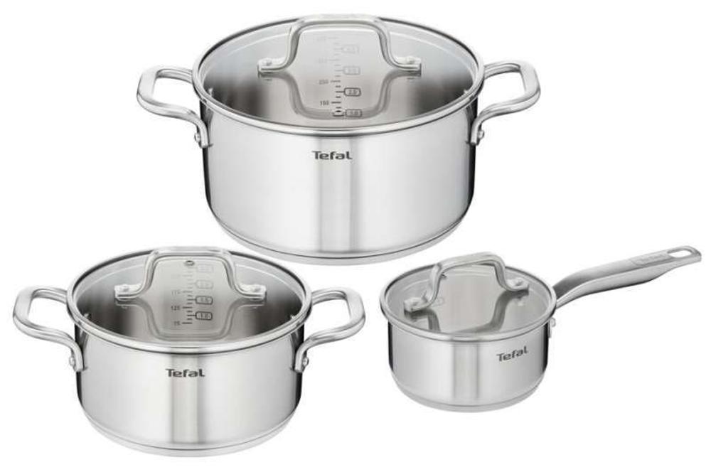 Набор посуды Tefal Virtuoso  6 предметов 14/20/24 см E4926S74