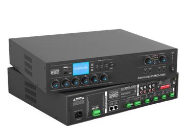 CVGAUDIO MDA-2120 профессиональный матричный двухзонный микшер-усилитель, мощность 2х120W/100V