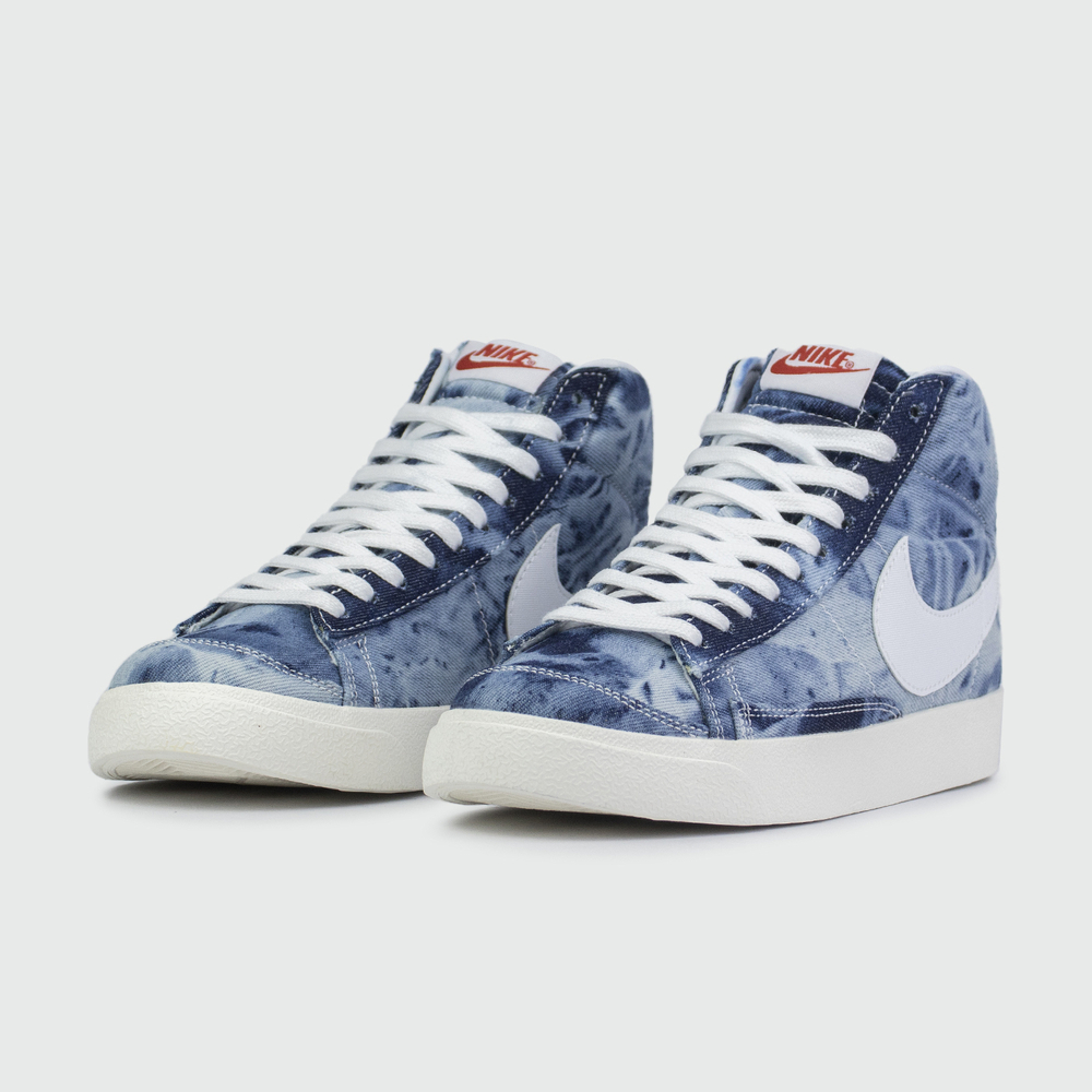 Кроссовки Nike Blazer Mid 77 Washed Denim Wmns Blue