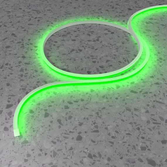 Гибкий неон 12х12 24В 14,4Вт/м Цветной (RGB) IP67 5м Led Strip 432024