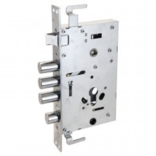 Замок врезной д/Китайских дв. АЛЛЮР ЗВ1-08А-C AТМ-L левый автомат.без ц/мех.б/о / 7934