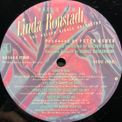 Виниловая пластинка Linda Ronstadt & The Nelson Riddle Orchestra ‎– What's New LP