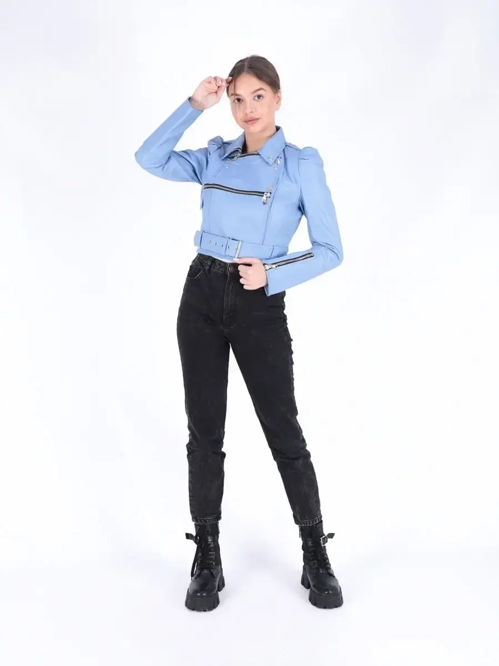 Куртка женская из натуральной кожи