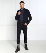 Хлопковый кардиган kouzzle BOSS ORANGE - темно-синий(50474903)