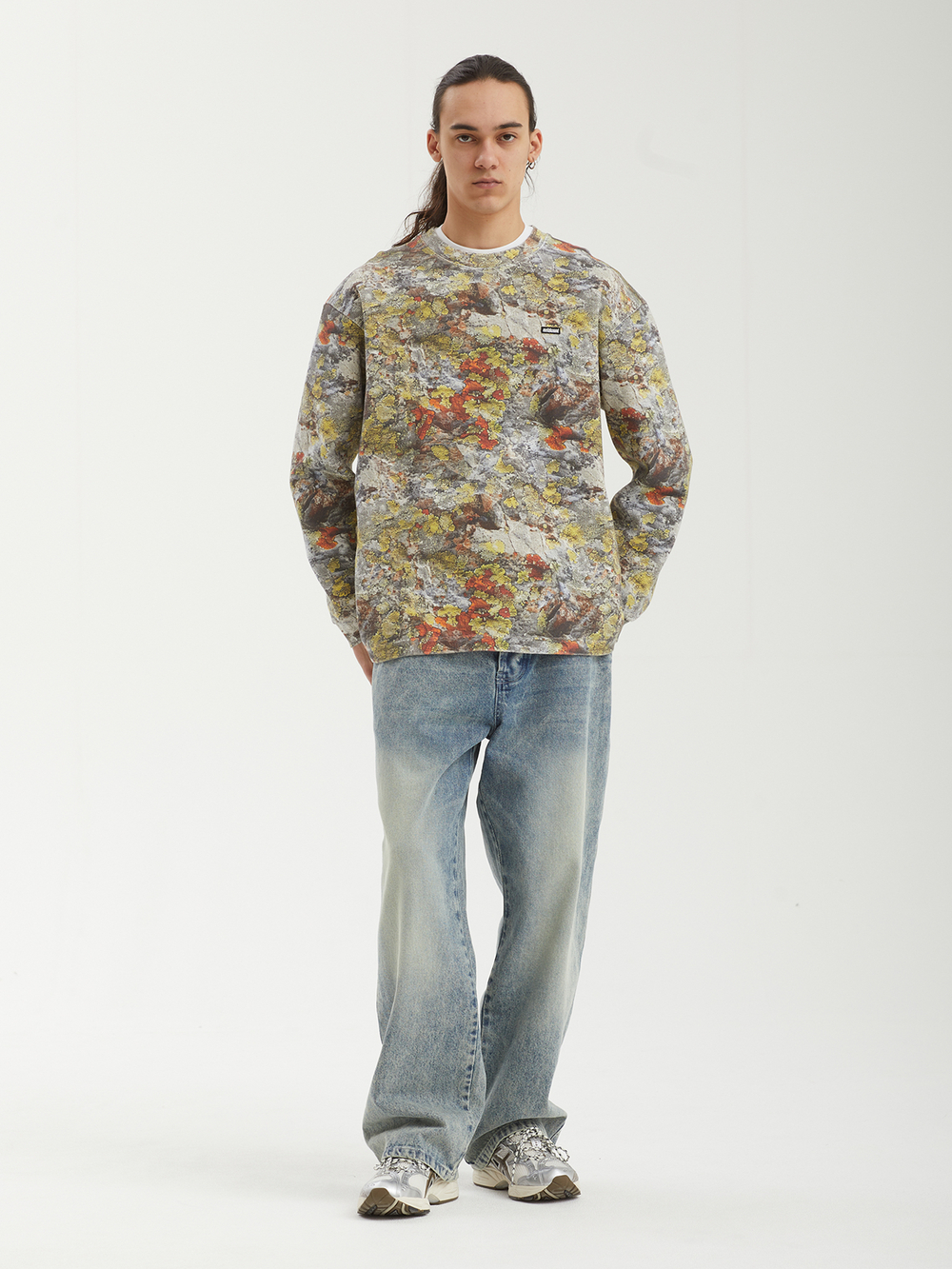 Мужской Лонгслив Mini Metal Logo Thermal