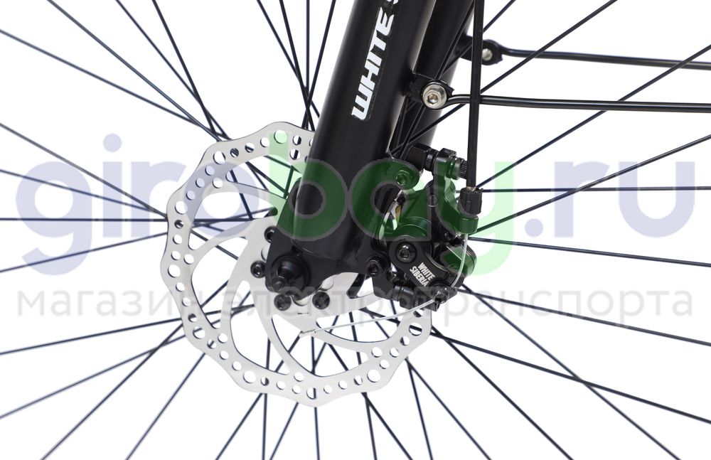 Электровелосипед WHITE SIBERIA CAMRY ALLROAD 500W 36V/11A Snegir (Синий) фото 19 фото №20