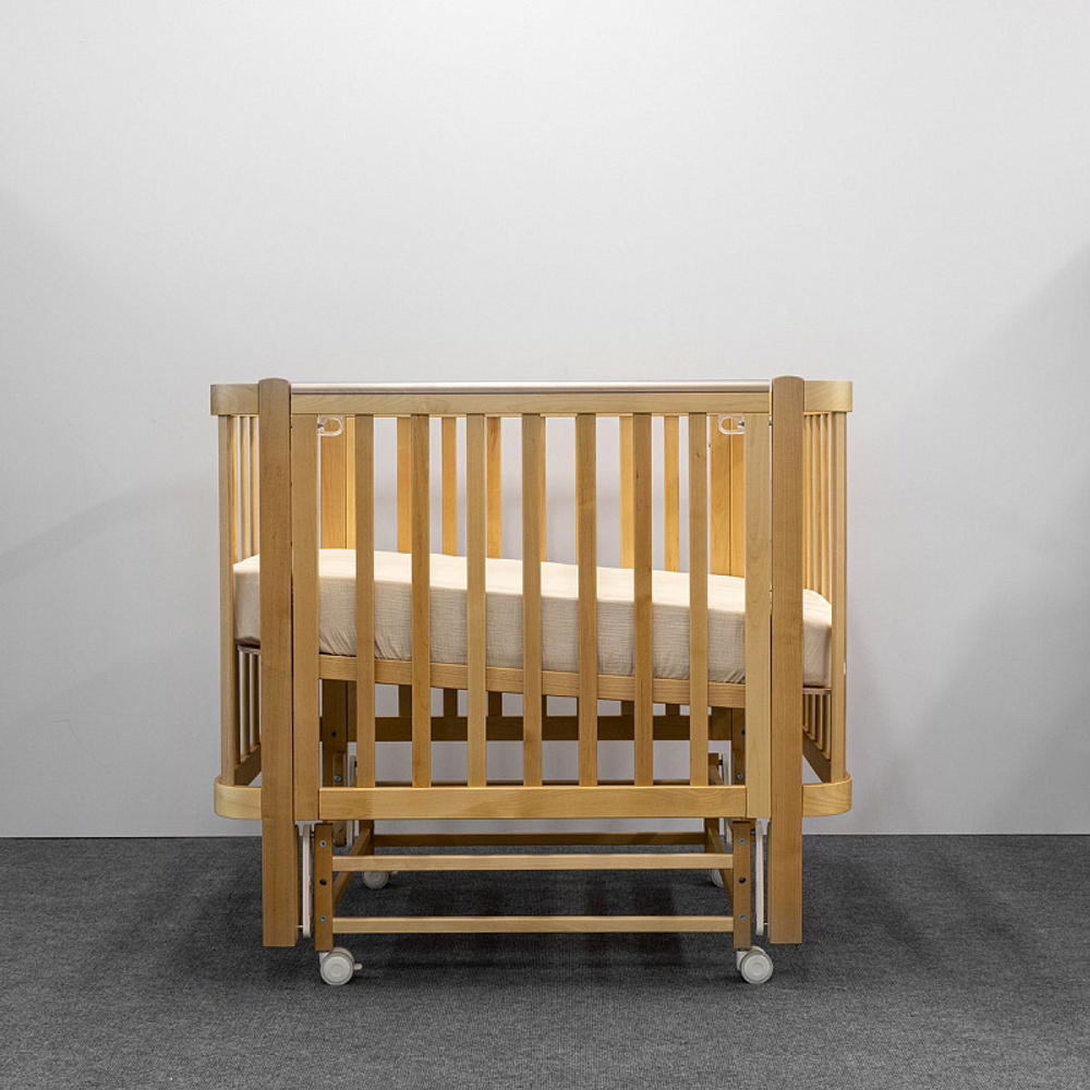 Кроватка детская Antemi Terra Light NEW с маятником НИК 17д дерево