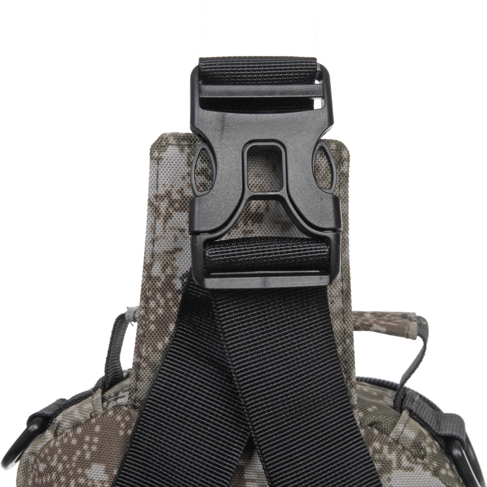 Сумка мужская через плечо «Viking», 4 кармана, цвет хаки-серый, 27*16*6,5см