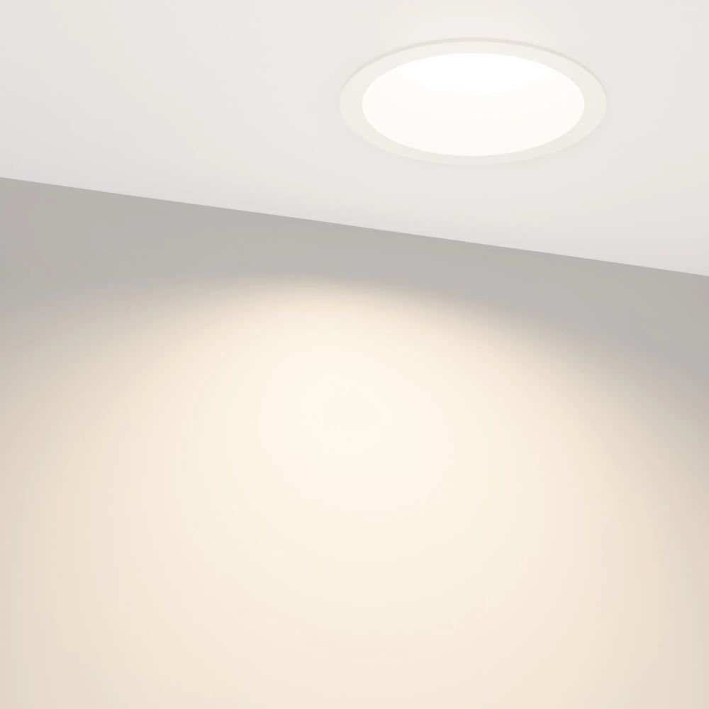 Светильник MS-DROP-BUILT-R137-24W Day4000 (WH, 90 deg, 230V) (Arlight, IP54 Металл, 5 лет) 040341