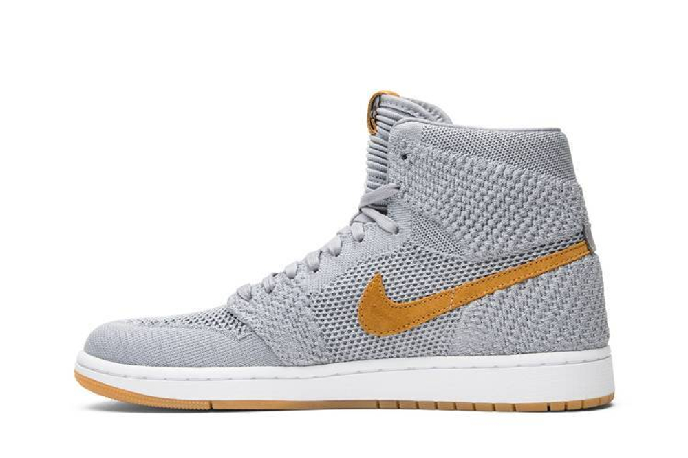 Кроссовки Jordan Air Jordan 1 Retro High Flyknit Wolf Grey