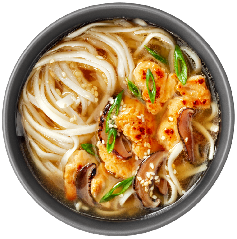 Суп рамен с курочкой