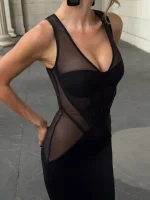 Платье-корсет Greta, Черный