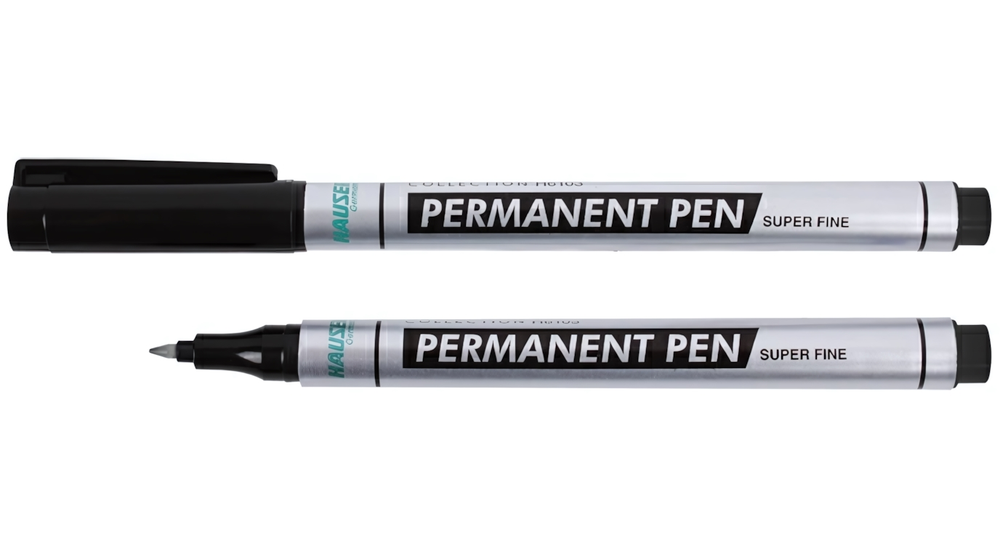 Маркер-перманент для CD 0,6 мм. чёрный (Darvish)