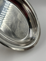 Блюдо посеребренное