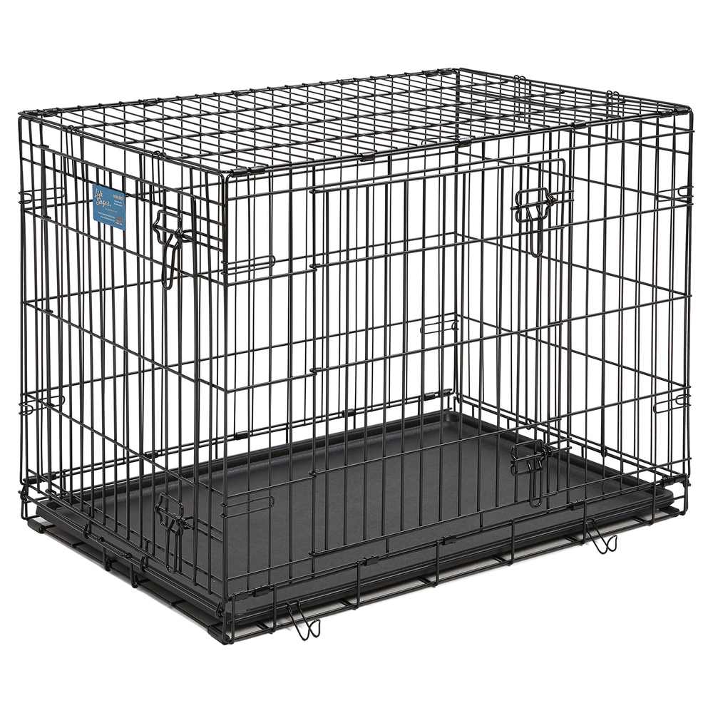 Клетка MidWest Life Stages для собак 93х59х64h см 2 двери черная