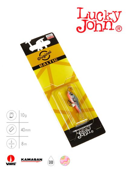 Балансир Lucky John BALTIC 4 с тр. 40мм/45H блистер
