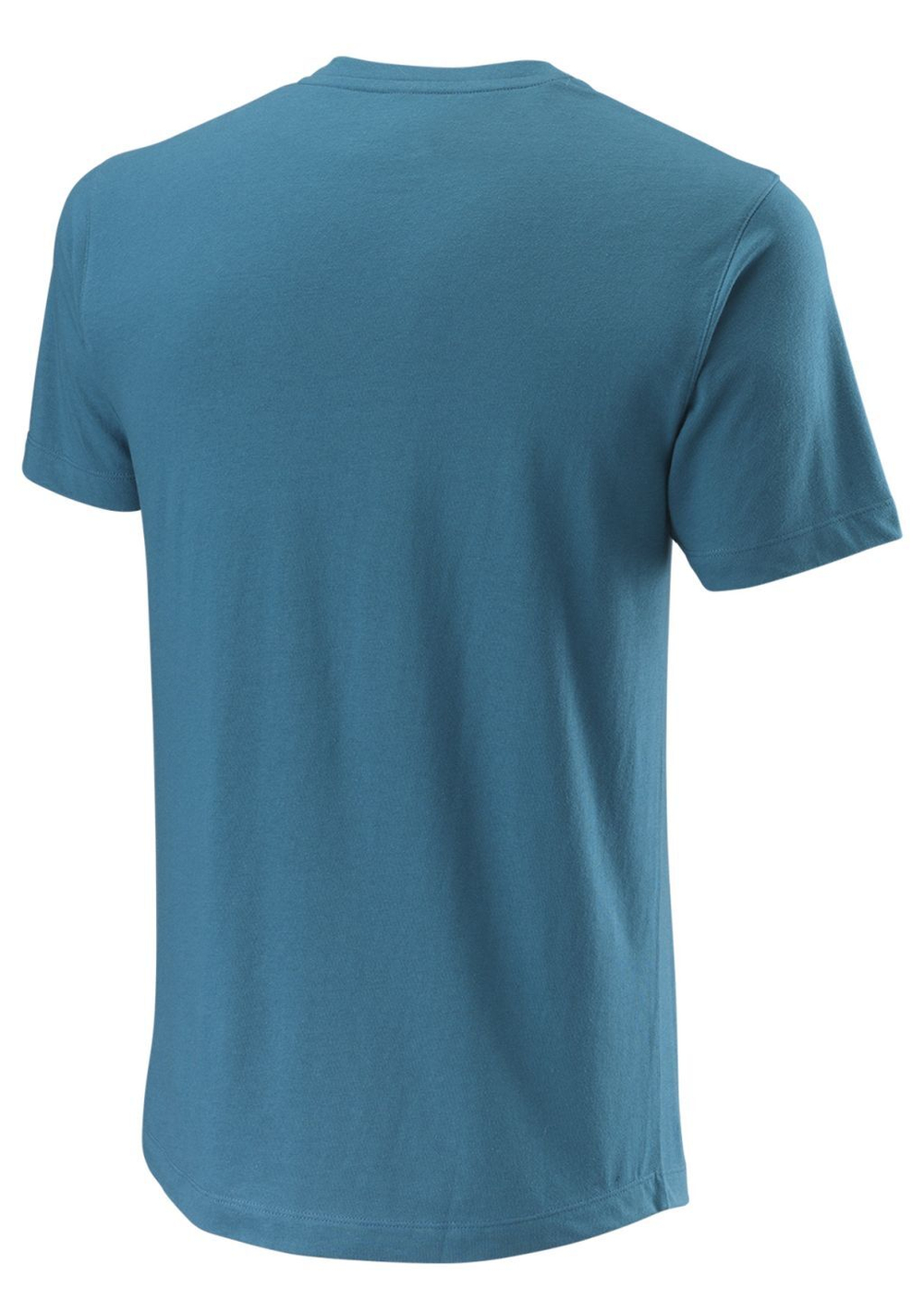 Мужская теннисная футболка Wilson Ace Ace Baby Tech Tee M - blue coral