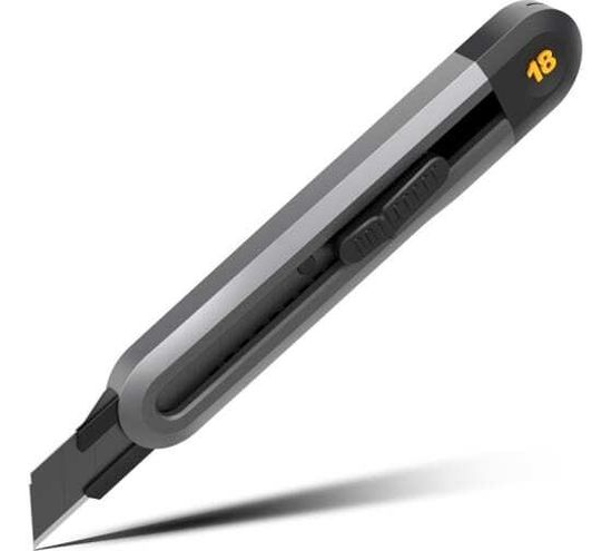 Нож технический  Home Series Black 18 мм  НТ4018