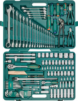 S04H524127S (S04H524127S18) Набор инструмента универсальный 1/2", 1/4"DR, 127 предметов