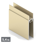 ЭКО Рамка нижняя двери (5,40 м) золото матовое (AL) (AE0689) Aristo (Акция)