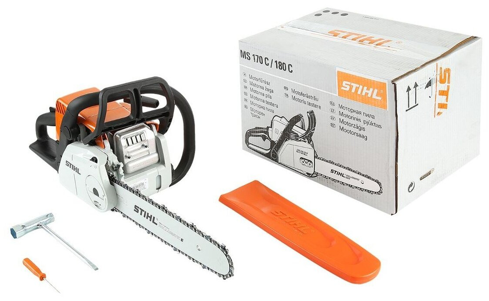 Бензиновая пила STIHL MS 180 C-BE-14 шина 14" 2 л.с