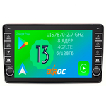 Магнитола для Citroen Jumper, Fiat Ducato, Peugeot Boxer 2006-2022 (без штатной магнитолы) - Airoc AB-1501 (кнопки и крутилки), Android 13, TS20, 6/128Гб, SIM-слот, CarPlay