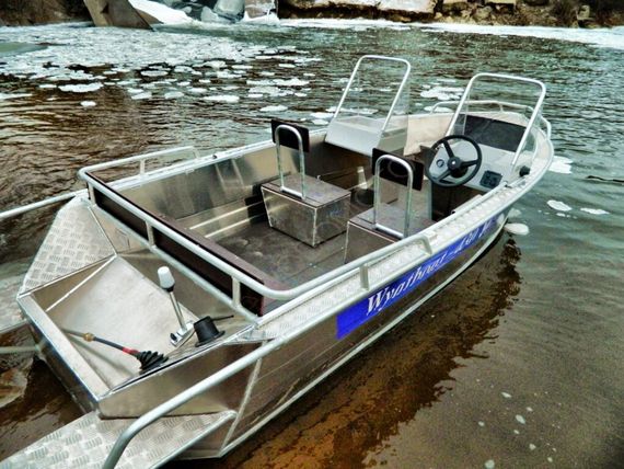 Алюминиевый катер WYATBOAT Wyatboat-430 DCM