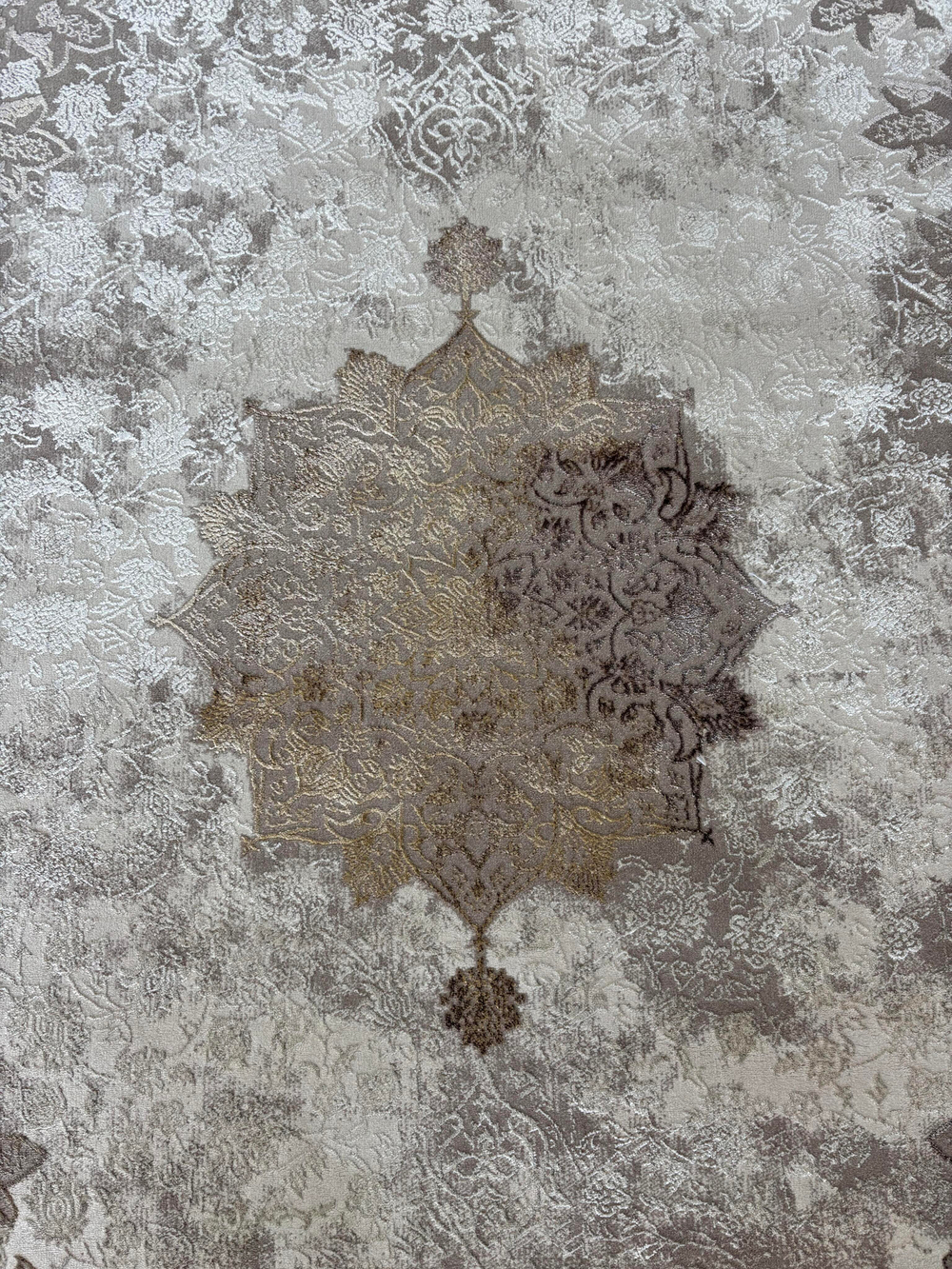 Ковер Zara Collection (160*230 см) - Tile/Mustard, орнамент/овал