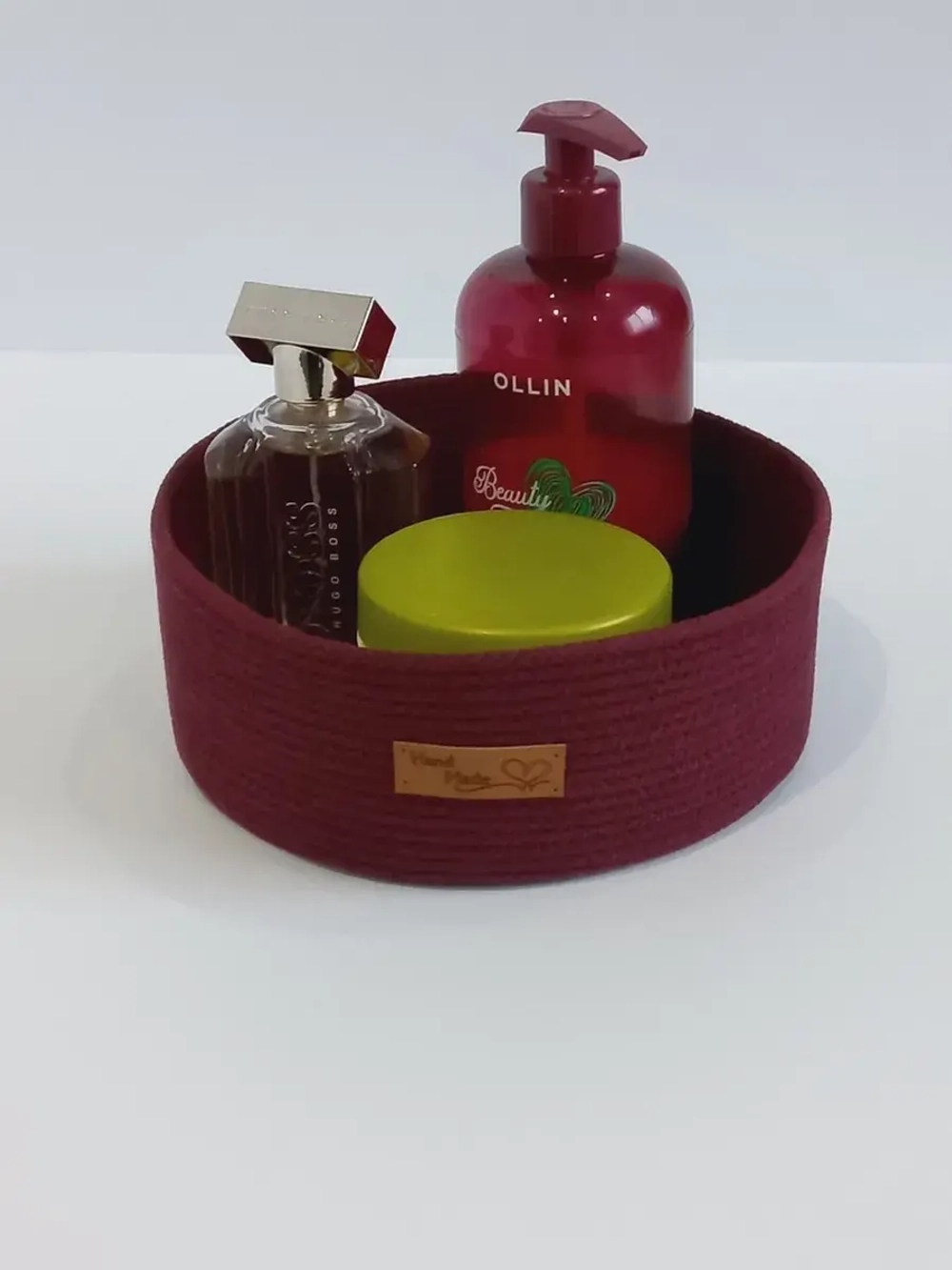 Корзина для хранения плетеная