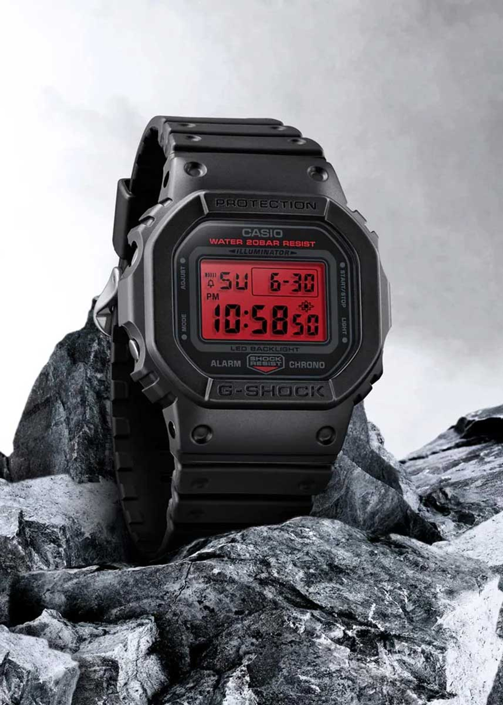 Часы Casio DW-5600BBR-1
