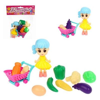 Кукла мини с аксессуарами, пакет 2214