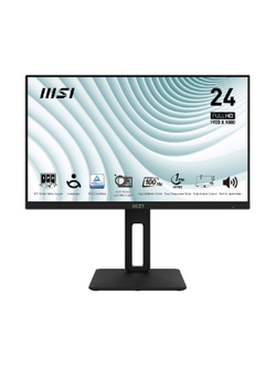 MSI PRO 23.8" MP242AP {IPS flat 1920x1080 100Hz 1ms 300cd D-Sub HDMI DisplayPort 2x2W HAS Pivot} [9S6-3PA19T-204]