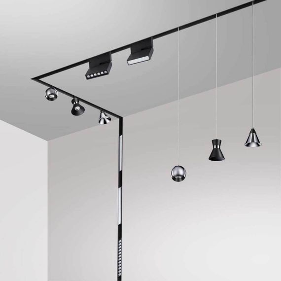 Трековый низковольтный светодиодный светильник Novotech Shino Flum 358423