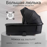 Коляска 2в1 Sweet Baby Massimo Black (Air)