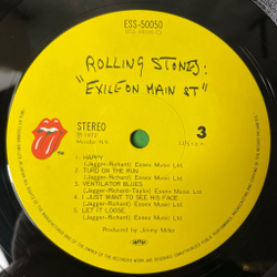 Винтажная виниловая пластинка LP The Rolling Stones Exile On Main St. (Japan 1979) (Obi)