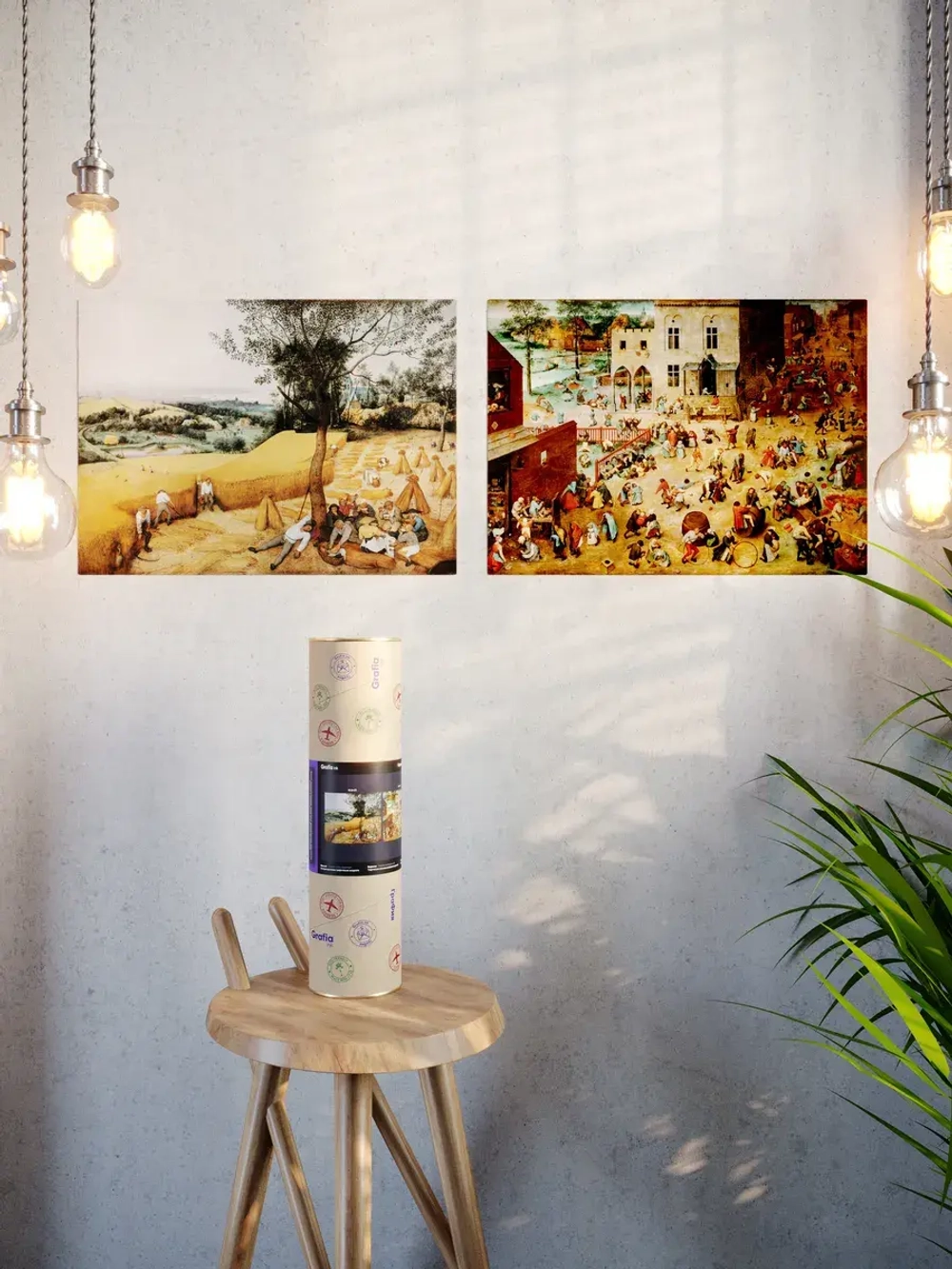 Картины-наклейки на стену для декора интерьерные №154