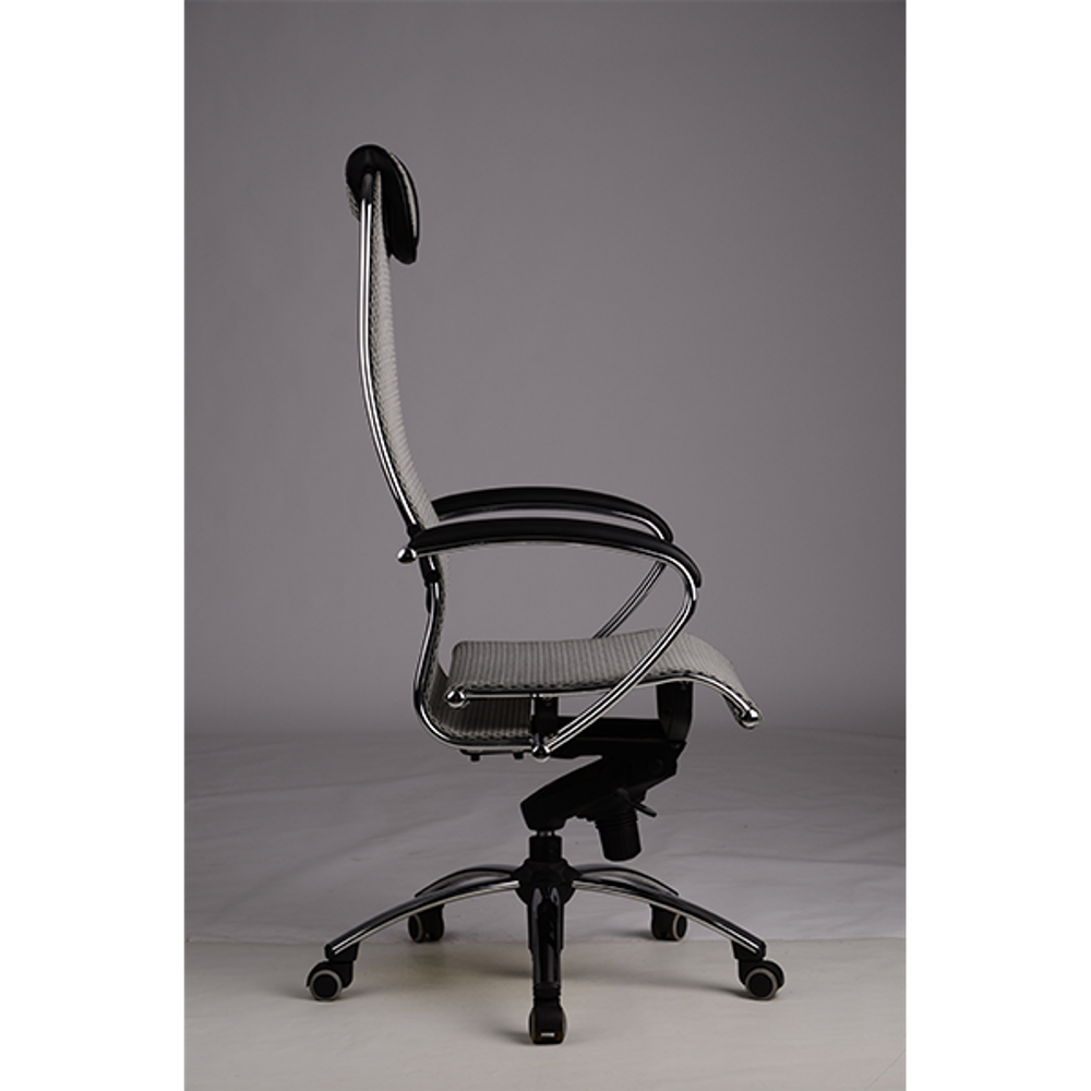 Эргономичное офисное кресло "SAMURAI S1" (серая сетка), Метта, г.Уфа