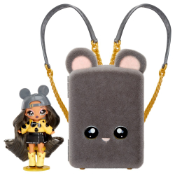 На! На! На! Сюрприз — серый рюкзак Marisa Mouse + модная мини-кукла 592334 / артикул   587170 592334  / GTIN 035051592334