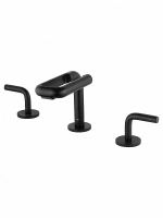 Смеситель для раковины высокий WONZON & WOGHAND LOOP WW-131-00-508 черный матовый
