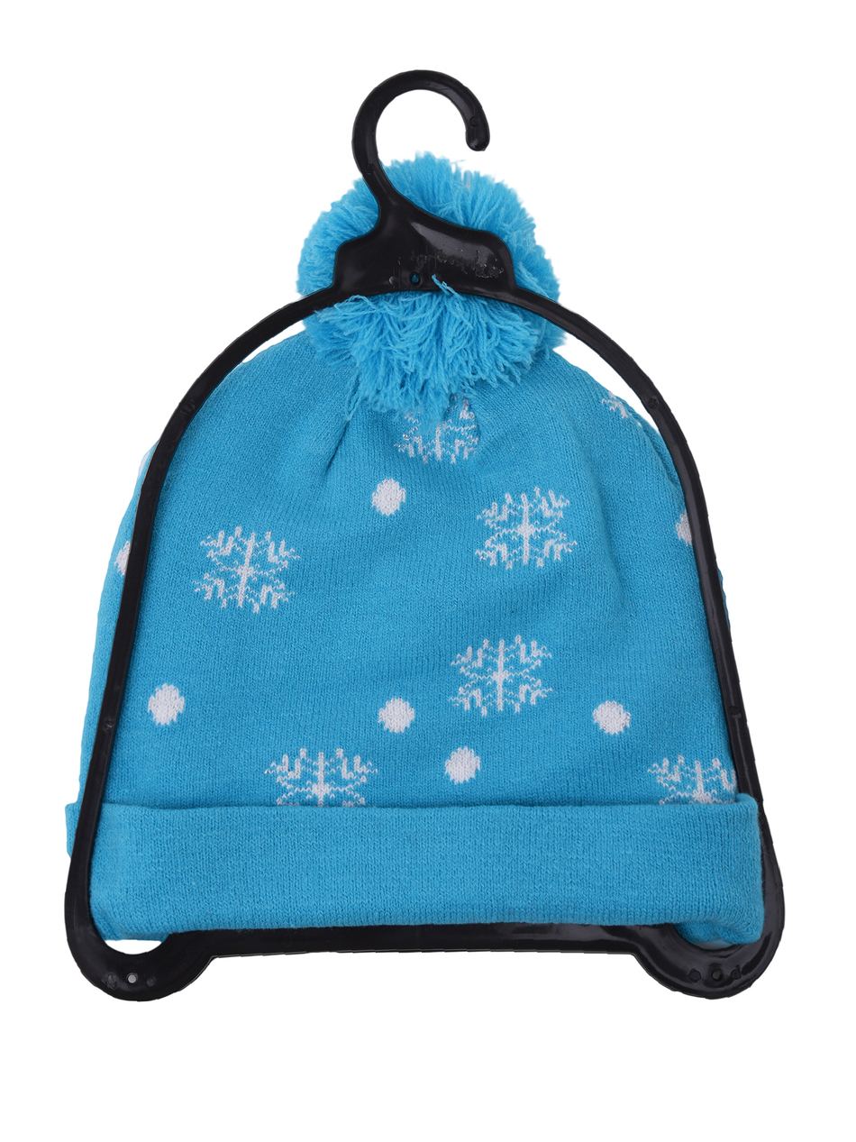 Шапка новогодняя со светодиодными лампочками.