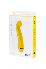 Изогнутый вибратор для G-стимуляции Fantasy Phanty (20 режимов) (Цвет: желтый)