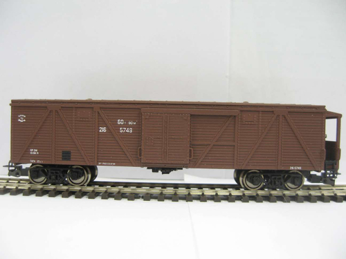 Деревянный Крытый вагон с торм. пл, СЖД, (IV Эп.)