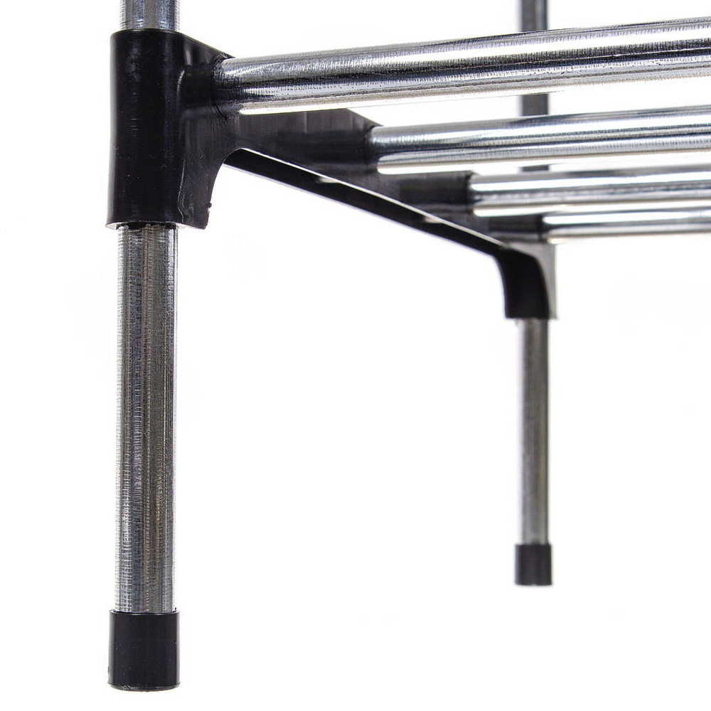 Полка для обуви, пластик/металл, 3 секц, 60х30х65 см, T2020-2589