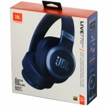 Беспроводные наушники JBL Live 770NC, mini 3.5 мм, Bluetooth, синий