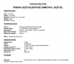 PHENYLACETALDEHYDE DIMETHYL ACETAL (PADMA)/ ФЕНИЛАЦЕТАЛЬДЕГИД ДИМЕТИЛ АЦЕТАЛЬ CAS 101-48-4