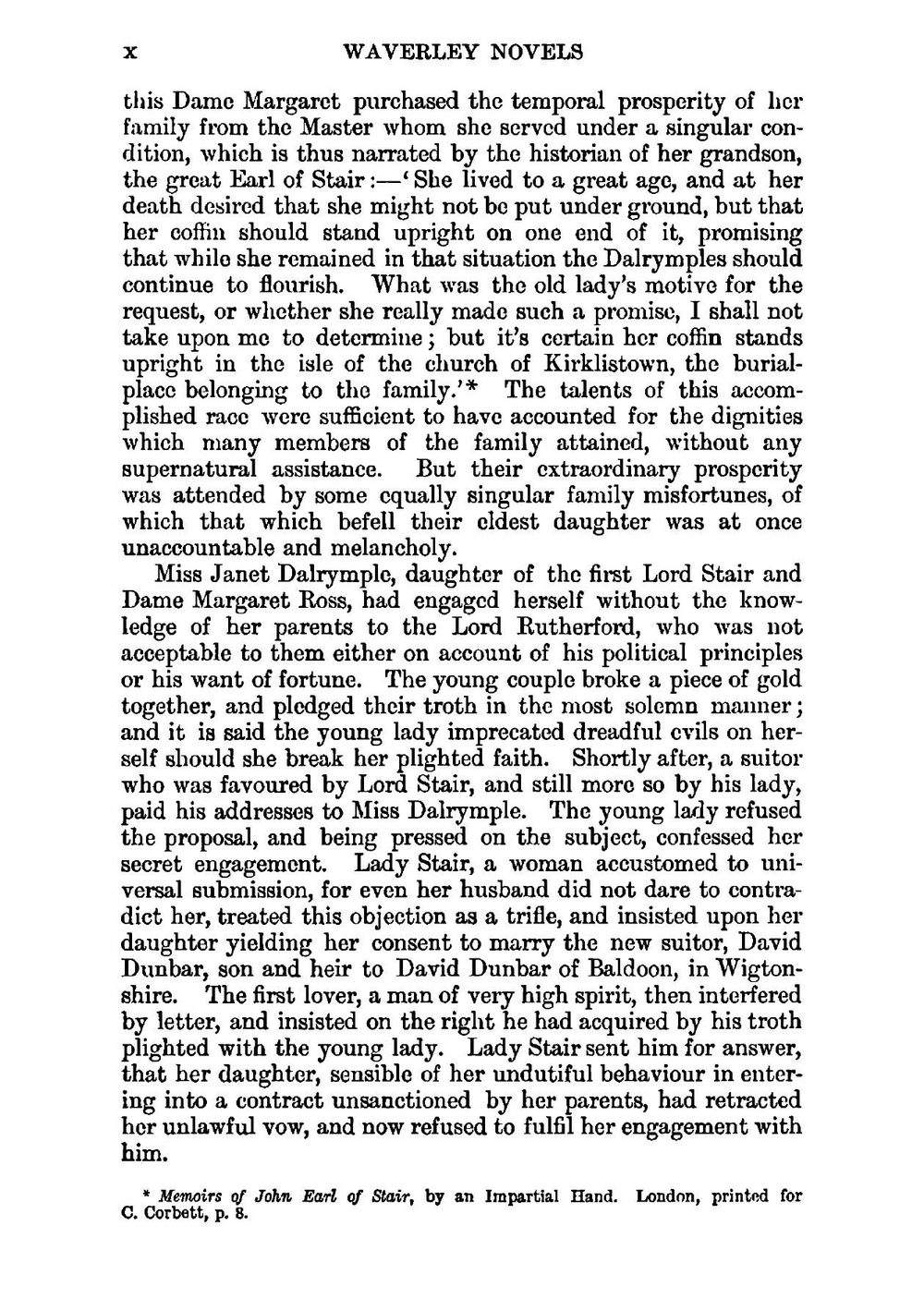 Waverly Novels: The Bride of Lammermoor. Volume 8 | Scott Walter